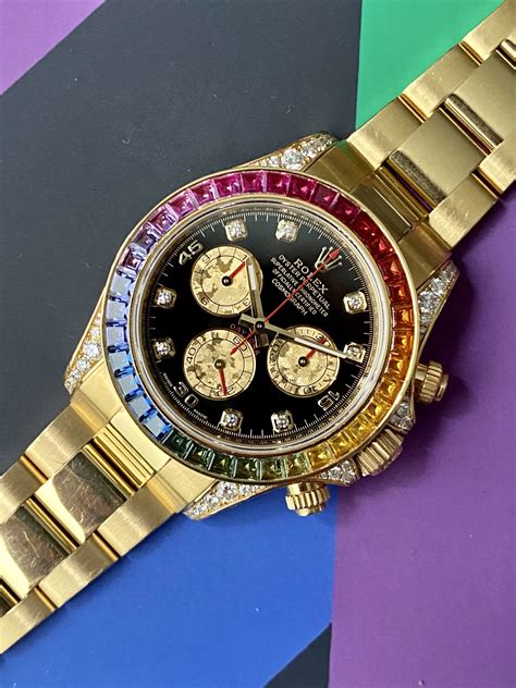 The First Rainbow Daytona Sells for .3 Million — Did Rolex 